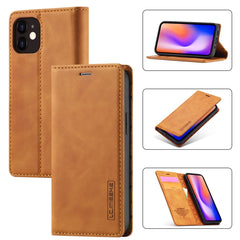 LC.IMEEKE - Funda ultrafina de piel sintética con tapa horizontal, a prueba de golpes, con soporte, ranuras para tarjetas y billetera, para iPhone 12 mini, iPhone 12/12 Pro, iPhone 12 Pro Max, iPhone 12 Pro, iPhone XS/X, iPhone XR