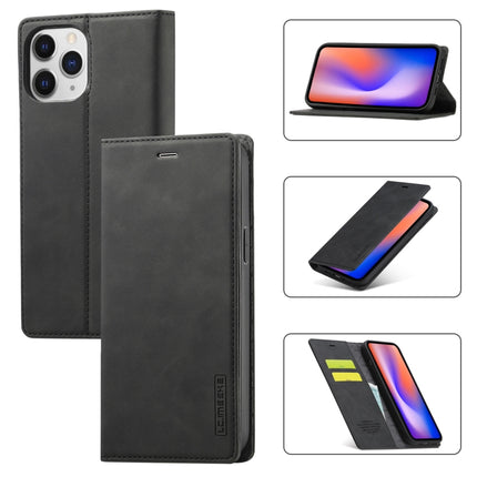 LC.IMEEKE Strong Magnetism Ultra-thin Horizontal Flip Shockproof Matte TPU + PU Leather Case with Holder & Card Slots & Wallet, For iPhone 12 mini, For iPhone 12 / 12 Pro, For iPhone 12 Pro Max, For iPhone 12 Pro, For iPhone XS / X