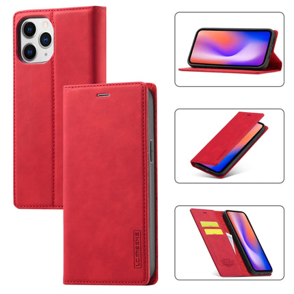 LC.IMEEKE Strong Magnetism Ultra-thin Horizontal Flip Shockproof Matte TPU + PU Leather Case with Holder & Card Slots & Wallet, For iPhone 12 mini, For iPhone 12 / 12 Pro, For iPhone 12 Pro Max, For iPhone 12 Pro, For iPhone XS / X