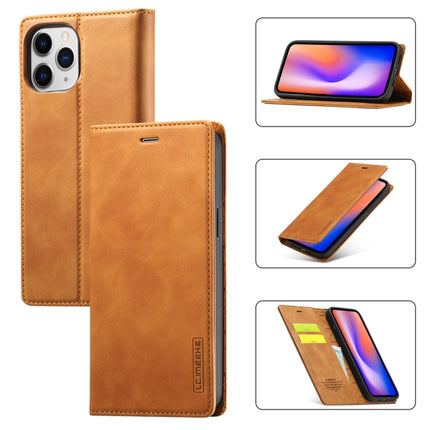 LC.IMEEKE Strong Magnetism Ultra-thin Horizontal Flip Shockproof Matte TPU + PU Leather Case with Holder & Card Slots & Wallet, For iPhone 12 mini, For iPhone 12 / 12 Pro, For iPhone 12 Pro Max, For iPhone 12 Pro, For iPhone XS / X