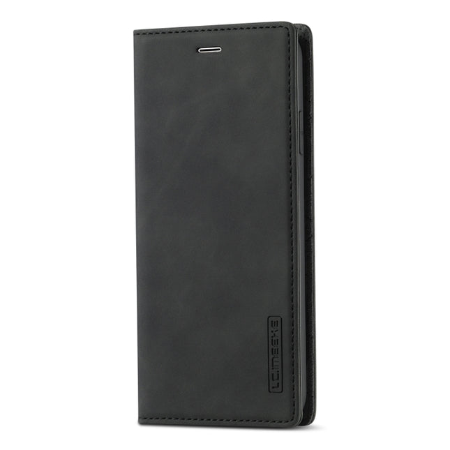 LC.IMEEKE Strong Magnetism Ultra-thin Horizontal Flip Shockproof Matte TPU + PU Leather Case with Holder & Card Slots & Wallet, For iPhone XR, For iPhone XS Max, For iPhone 6 / 6s, For iPhone 6 Plus / 6s Plus