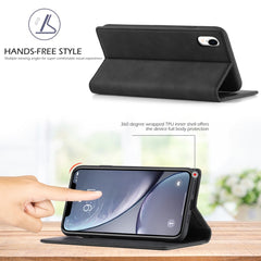 LC.IMEEKE Strong Magnetism Ultra-thin Horizontal Flip Shockproof Matte TPU + PU Leather Case with Holder & Card Slots & Wallet, For iPhone XR, For iPhone XS Max, For iPhone 6 / 6s, For iPhone 6 Plus / 6s Plus