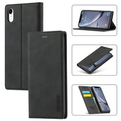 LC.IMEEKE Strong Magnetism Ultra-thin Horizontal Flip Shockproof Matte TPU + PU Leather Case with Holder & Card Slots & Wallet, For iPhone 12 mini, For iPhone 12 / 12 Pro, For iPhone 12 Pro Max, For iPhone 12 Pro, For iPhone XS / X, For iPhone XR