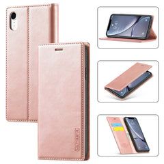 LC.IMEEKE Strong Magnetism Ultra-thin Horizontal Flip Shockproof Matte TPU + PU Leather Case with Holder & Card Slots & Wallet, For iPhone 12 mini, For iPhone 12 / 12 Pro, For iPhone 12 Pro Max, For iPhone 12 Pro, For iPhone XS / X, For iPhone XR