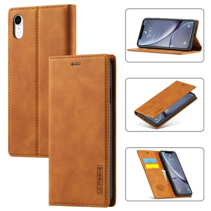 LC.IMEEKE Starker Magnetismus, ultradünn, horizontales Flip, stoßfest, matt, TPU + PU-Leder, mit Halterung, Kartenfächern und Geldbörse, für iPhone 6/6s, für iPhone 6 Plus/6s Plus, für iPhone 8 Plus/7 Plus, für iPhone 11, für iPhone 11 Pro
