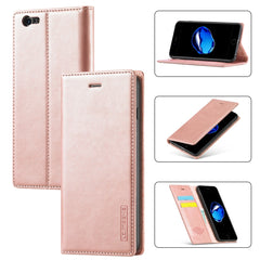 LC.IMEEKE Strong Magnetism Ultra-thin Horizontal Flip Shockproof Matte TPU + PU Leather Case with Holder & Card Slots & Wallet, For iPhone 6 / 6s, For iPhone 6 Plus / 6s Plus, For iPhone 8 Plus / 7 Plus, For iPhone 11, For iPhone 11 Pro