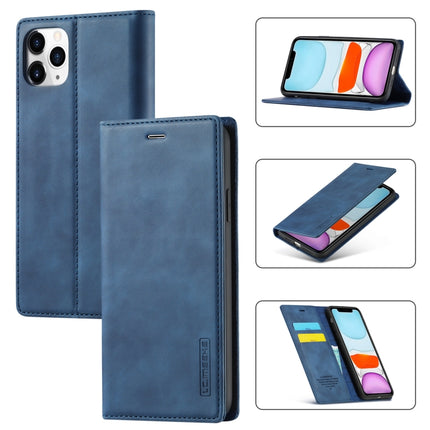 LC.IMEEKE Starker Magnetismus, ultradünn, horizontales Flip, stoßfestes, mattes TPU + PU-Leder, mit Halter, Kartenfächern und Geldbörse, für iPhone SE 2022 / SE 2020/8/7