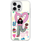 For iPhone 16 Pro / Transparent White