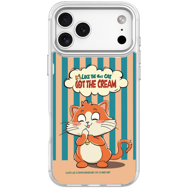 Adorable Bell Cat Pattern Magnetic Phone Case, For iPhone 17 Pro Max, For iPhone 17 Pro, For iPhone 17, For iPhone Air