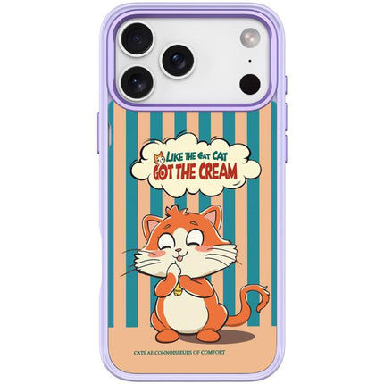 Adorable Bell Cat Pattern Magnetic Phone Case, For iPhone 17 Pro Max, For iPhone 17 Pro, For iPhone 17, For iPhone Air