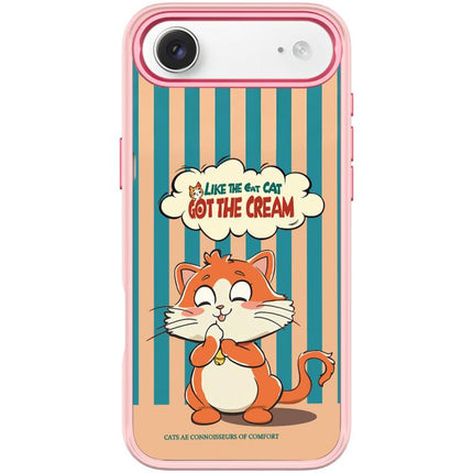 Adorable Bell Cat Pattern Magnetic Phone Case, For iPhone 17 Pro Max, For iPhone 17 Pro, For iPhone 17, For iPhone Air