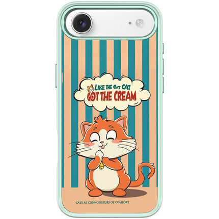Adorable Bell Cat Pattern Magnetic Phone Case, For iPhone 17 Pro Max, For iPhone 17 Pro, For iPhone 17, For iPhone Air