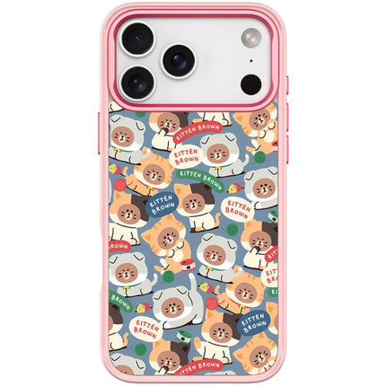 Adorable Little Bear Pattern Magnetic Phone Case, For iPhone 17 Pro Max, For iPhone 17 Pro, For iPhone 17, For iPhone Air
