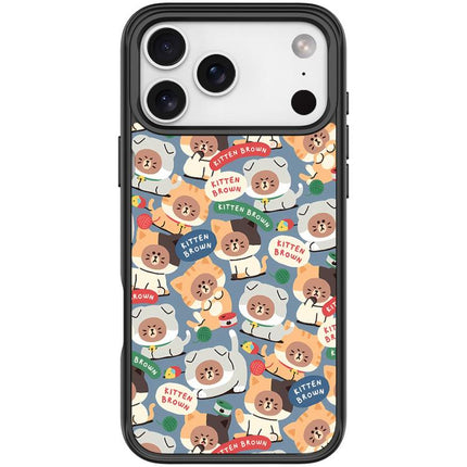 Adorable Little Bear Pattern Magnetic Phone Case, For iPhone 17 Pro Max, For iPhone 17 Pro, For iPhone 17, For iPhone Air