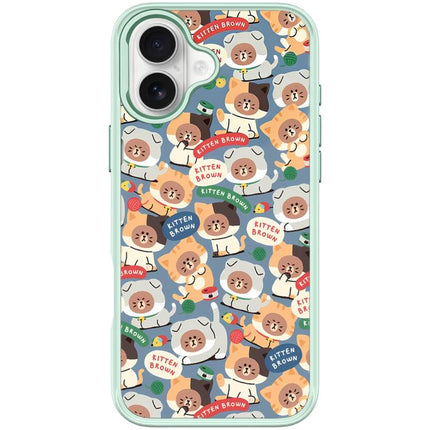 Adorable Little Bear Pattern Magnetic Phone Case, For iPhone 17 Pro Max, For iPhone 17 Pro, For iPhone 17, For iPhone Air