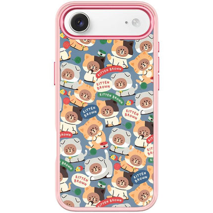 Adorable Little Bear Pattern Magnetic Phone Case, For iPhone 17 Pro Max, For iPhone 17 Pro, For iPhone 17, For iPhone Air