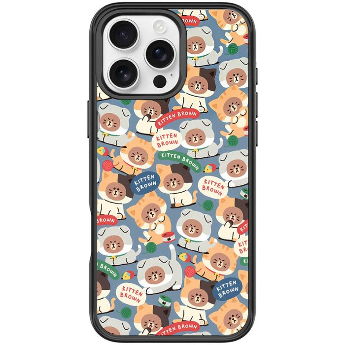 Adorable Little Bear Pattern Magnetic Phone Case, For iPhone 16 Pro Max, For iPhone 16 Pro, For iPhone 16 Plus, For iPhone 16