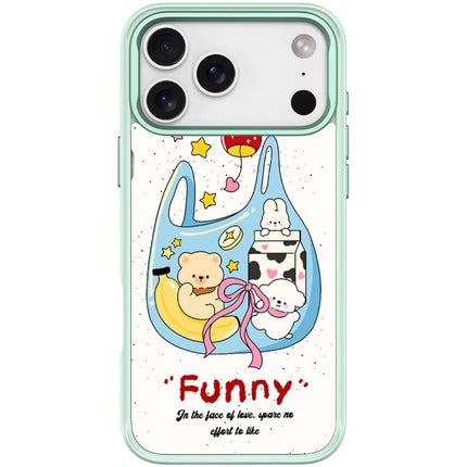 Adorable Handbag Bear Pattern Magnetic Phone Case, For iPhone 17 Pro Max, For iPhone 17 Pro, For iPhone 17, For iPhone Air