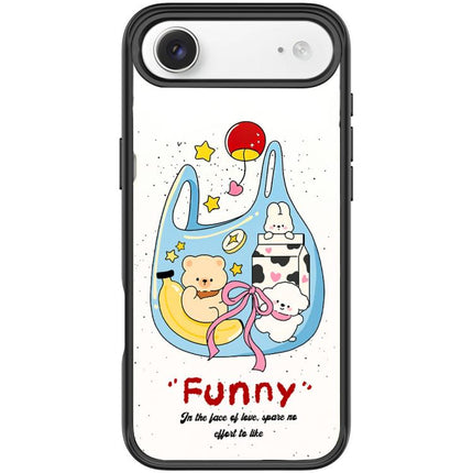 Adorable Handbag Bear Pattern Magnetic Phone Case, For iPhone 17 Pro Max, For iPhone 17 Pro, For iPhone 17, For iPhone Air