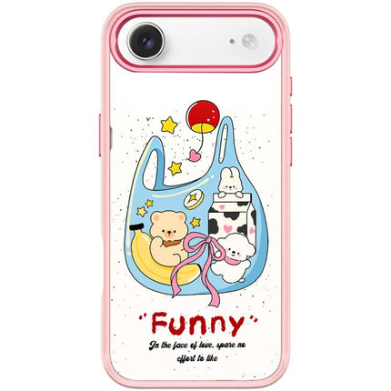 Adorable Handbag Bear Pattern Magnetic Phone Case, For iPhone 17 Pro Max, For iPhone 17 Pro, For iPhone 17, For iPhone Air