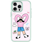 For iPhone 15 Pro Max / Light Green
