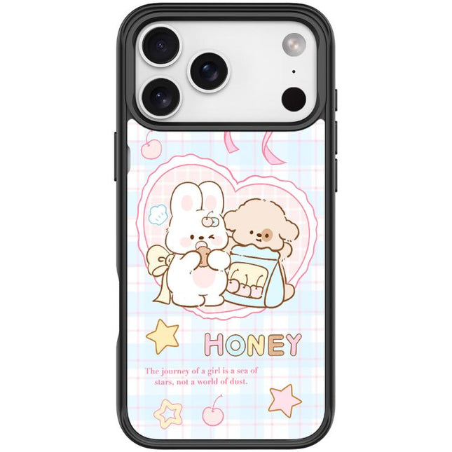 Adorable Love Rabbit Pattern Magnetic Phone Case, For iPhone 17 Pro Max, For iPhone 17 Pro, For iPhone 17, For iPhone Air