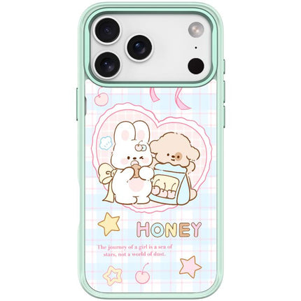 Adorable Love Rabbit Pattern Magnetic Phone Case, For iPhone 17 Pro Max, For iPhone 17 Pro, For iPhone 17, For iPhone Air