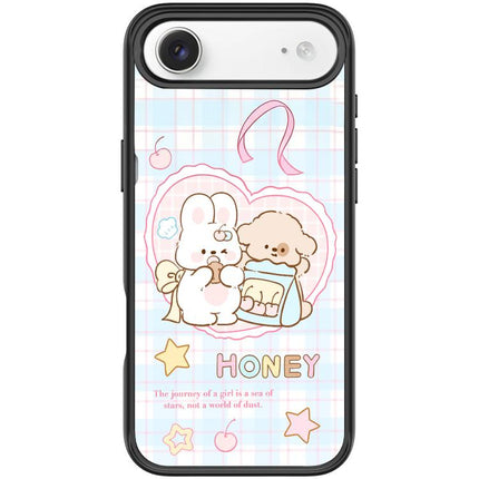 Adorable Love Rabbit Pattern Magnetic Phone Case, For iPhone 17 Pro Max, For iPhone 17 Pro, For iPhone 17, For iPhone Air
