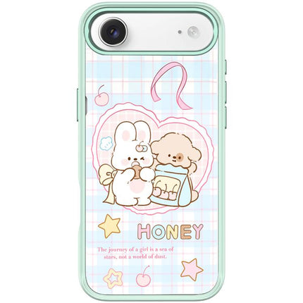 Adorable Love Rabbit Pattern Magnetic Phone Case, For iPhone 17 Pro Max, For iPhone 17 Pro, For iPhone 17, For iPhone Air