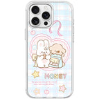For iPhone 15 Pro / Transparent White