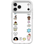 For iPhone 18 Pro Max / 17 Pro Max / Transparent White