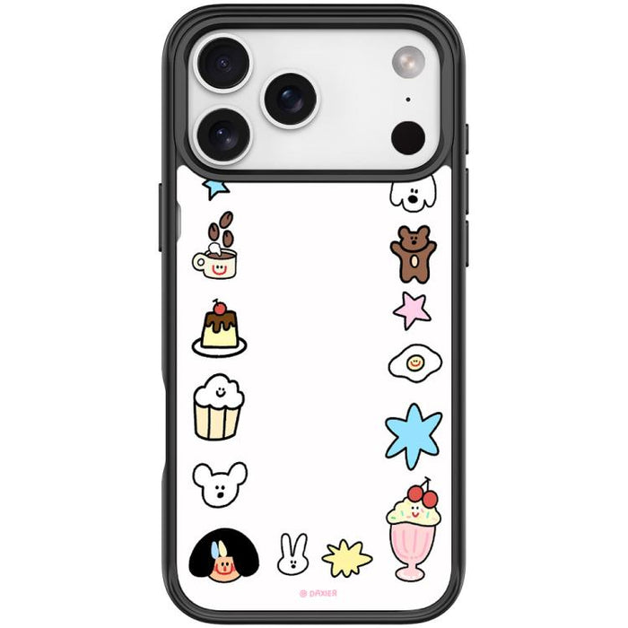 Adorable Little Guy Pattern Magnetic Phone Case, For iPhone 17 Pro Max, For iPhone 17 Pro, For iPhone 17, For iPhone Air