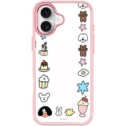 Adorable Little Guy Pattern Magnetic Phone Case, For iPhone 17 Pro Max, For iPhone 17 Pro, For iPhone 17, For iPhone Air