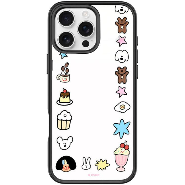 Adorable Little Guy Pattern Magnetic Phone Case, For iPhone 16 Pro Max, For iPhone 16 Pro, For iPhone 16 Plus, For iPhone 16