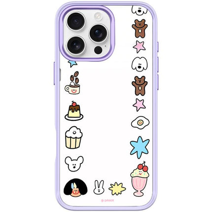 Adorable Little Guy Pattern Magnetic Phone Case, For iPhone 16 Pro Max, For iPhone 16 Pro, For iPhone 16 Plus, For iPhone 16