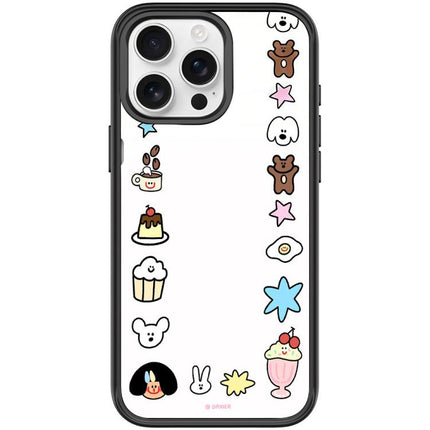 Adorable Little Guy Pattern Magnetic Phone Case, For iPhone 15 Pro Max, For iPhone 15 Pro