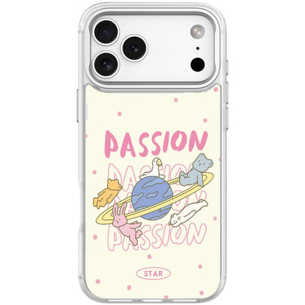 White Planet Pattern Magnetic Phone Case, For iPhone 17 Pro Max, For iPhone 17 Pro, For iPhone 17, For iPhone Air