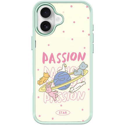 White Planet Pattern Magnetic Phone Case, For iPhone 17 Pro Max, For iPhone 17 Pro, For iPhone 17, For iPhone Air