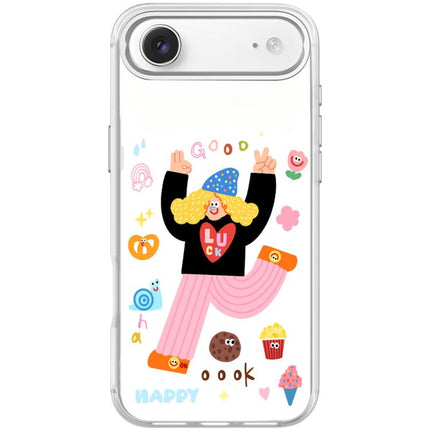 Little Girl and Good Text Pattern Magnetic Phone Case, For iPhone 17 Pro Max, For iPhone 17 Pro, For iPhone 17, For iPhone Air