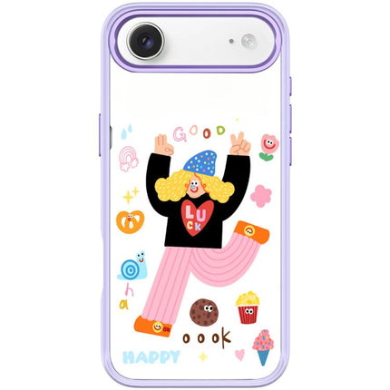 Little Girl and Good Text Pattern Magnetic Phone Case, For iPhone 17 Pro Max, For iPhone 17 Pro, For iPhone 17, For iPhone Air