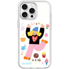 For iPhone 15 Pro Max / Transparent White