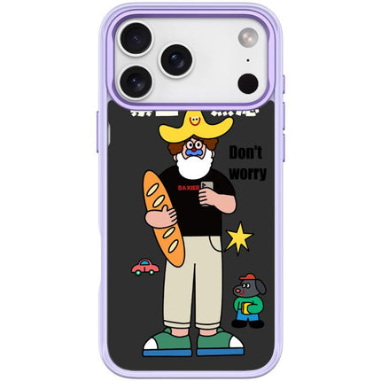 Not Anxiety Pattern Magnetic Phone Case, For iPhone 17 Pro Max, For iPhone 17 Pro, For iPhone 17, For iPhone Air