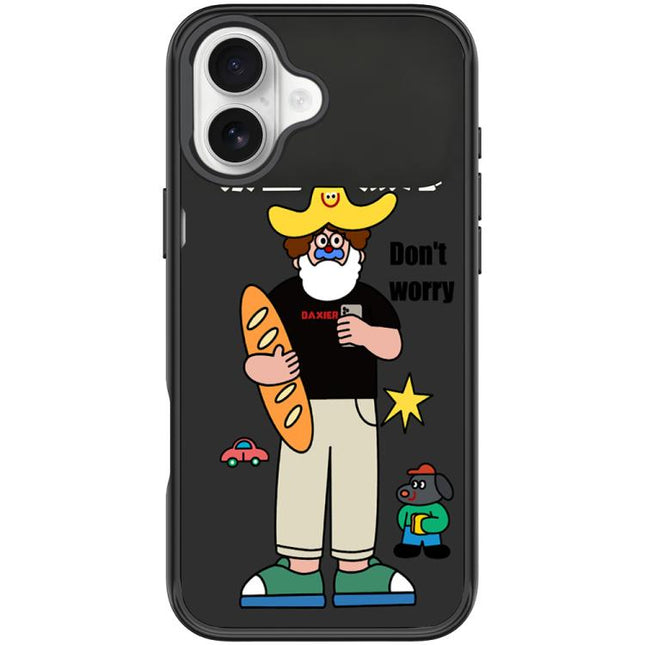 Not Anxiety Pattern Magnetic Phone Case, For iPhone 17 Pro Max, For iPhone 17 Pro, For iPhone 17, For iPhone Air