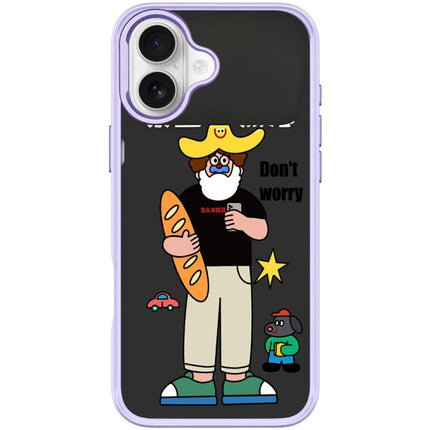 Not Anxiety Pattern Magnetic Phone Case, For iPhone 17 Pro Max, For iPhone 17 Pro, For iPhone 17, For iPhone Air