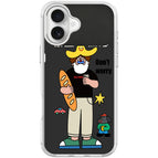 For iPhone 16 / Transparent White