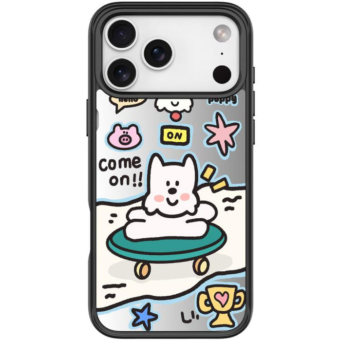 Happy Weekend Pattern Magnetic Phone Case, For iPhone 17 Pro Max, For iPhone 17 Pro, For iPhone 17, For iPhone Air