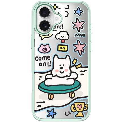 Happy Weekend Pattern Magnetic Phone Case, For iPhone 17 Pro Max, For iPhone 17 Pro, For iPhone 17, For iPhone Air