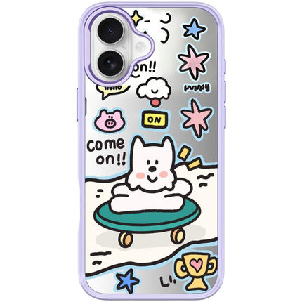Happy Weekend Pattern Magnetic Phone Case, For iPhone 17 Pro Max, For iPhone 17 Pro, For iPhone 17, For iPhone Air