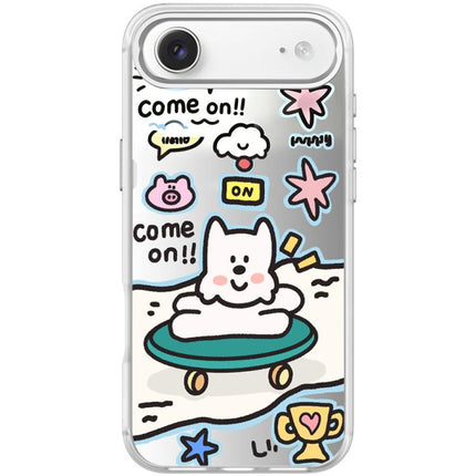 Happy Weekend Pattern Magnetic Phone Case, For iPhone 17 Pro Max, For iPhone 17 Pro, For iPhone 17, For iPhone Air