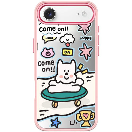 Happy Weekend Pattern Magnetic Phone Case, For iPhone 17 Pro Max, For iPhone 17 Pro, For iPhone 17, For iPhone Air